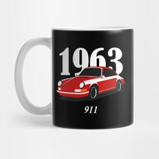 911 Classic Cars 1963 Mug